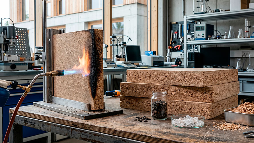 aserrin en paneles de construccion