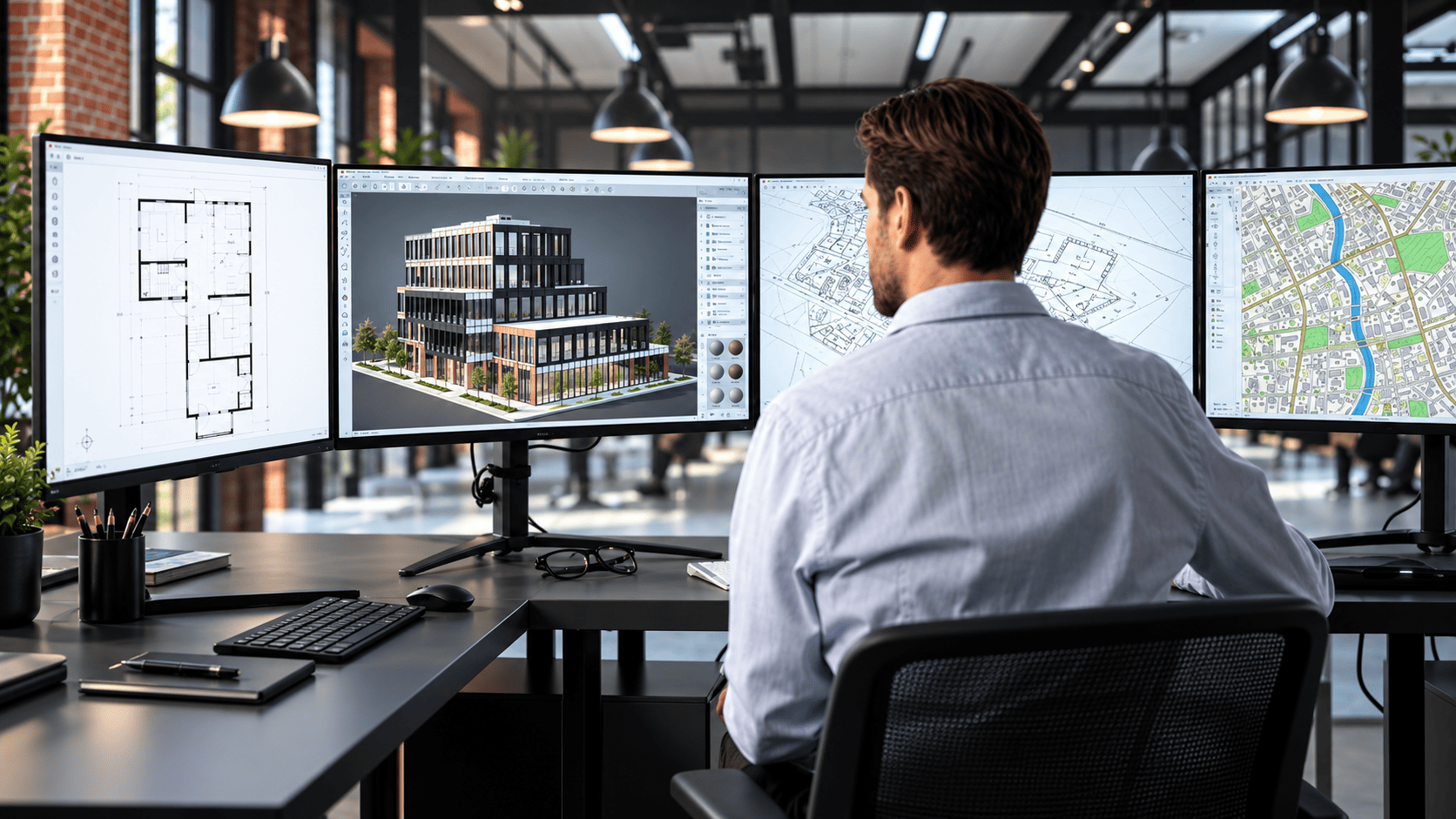 la tecnologia en negocio de construccion