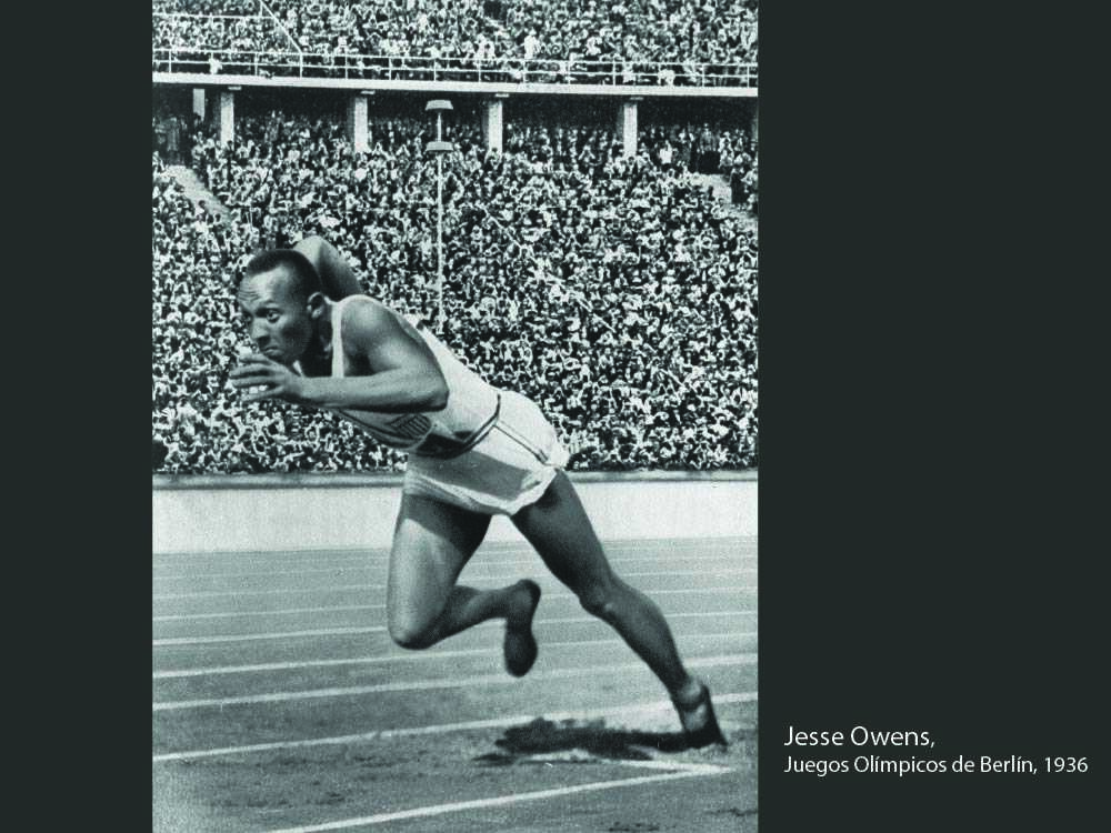 Jesse Owens juegos olimpicos 1936