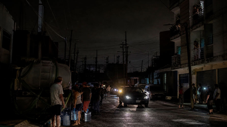 Queretaro sin luz