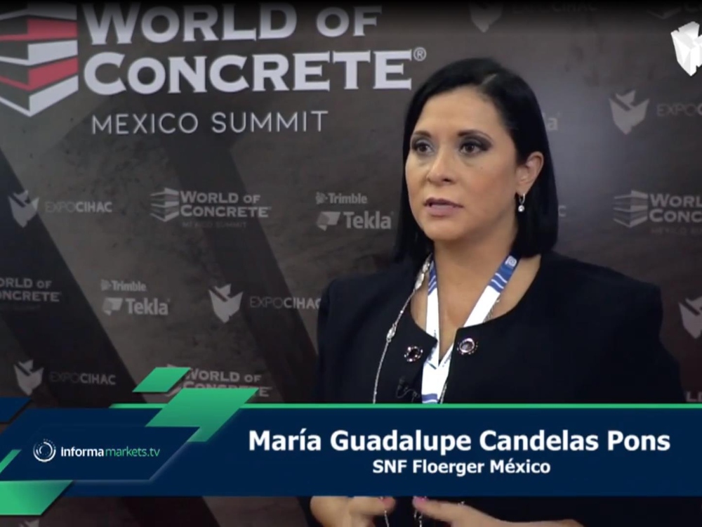 VIDEO | Cual es el futuro de la industria del concreto con la Ing María Guadalupe Candelas Pons
